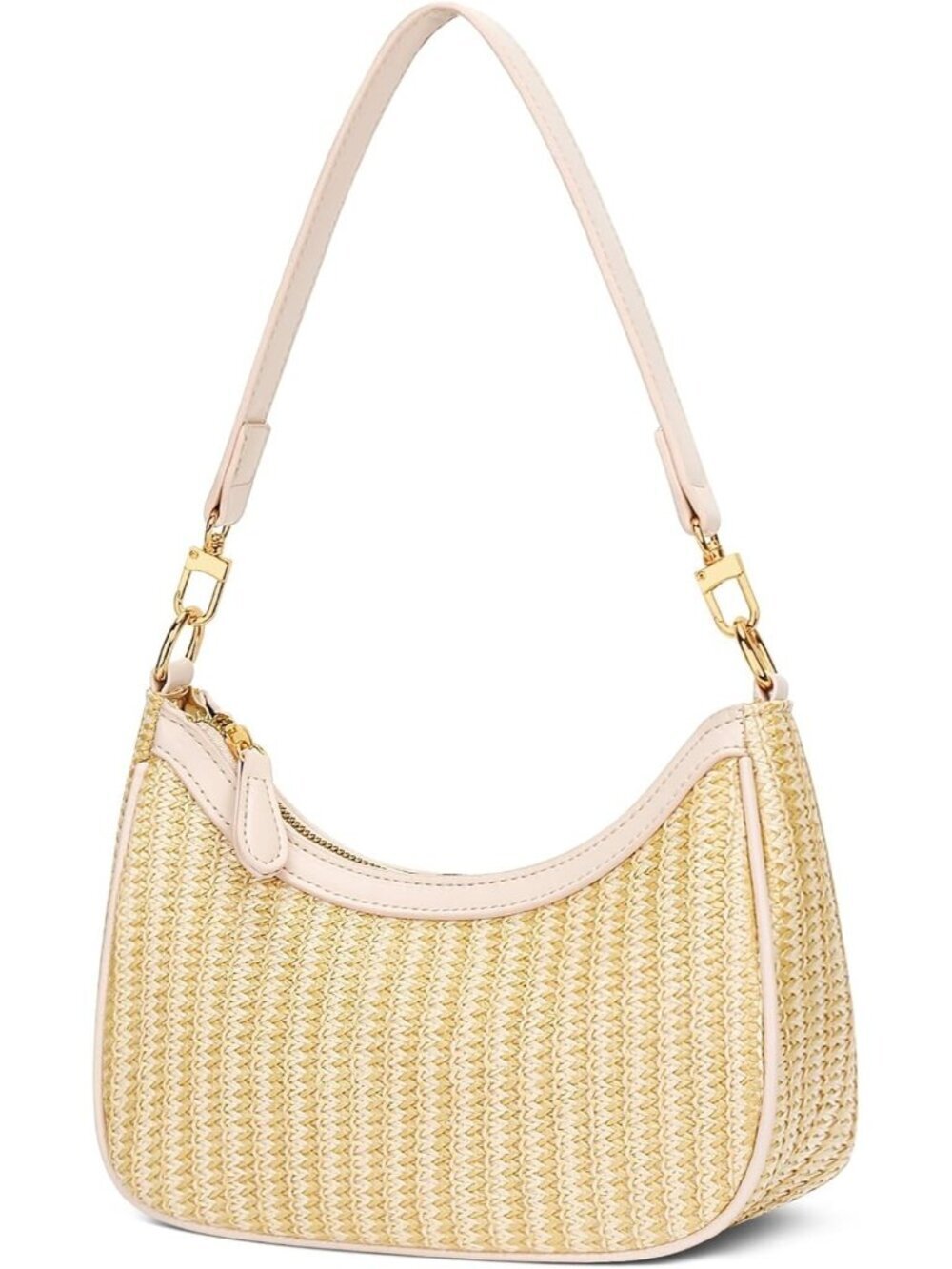Women Newbeige Hobo Bag Cute Retro Clutch Underarm Shoulder Purse